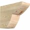 Ekena Millwork Crestline Rough Sawn Rafter Tail, Douglas Fir, 6"W x 12"H x 16"L RFT06X12X16CRE00RDF - alternate 1